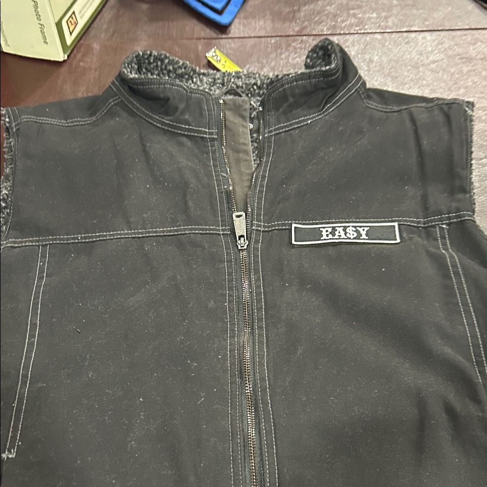 Wolverine Black Sherpa Lined Vest